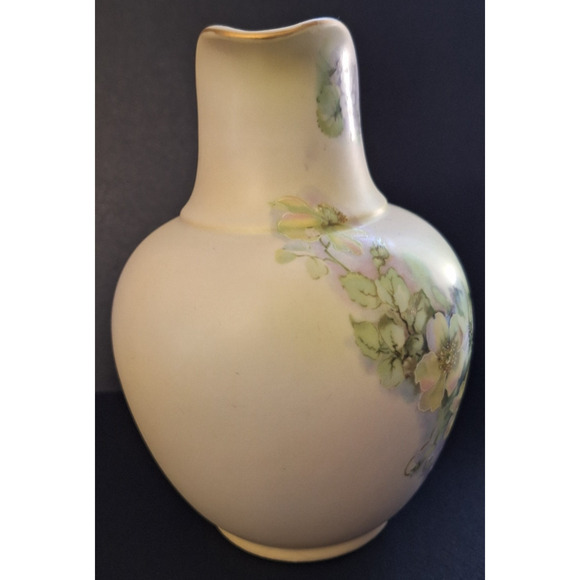 Andrea By Sadek Porcelain Pastel Floral Design Pitcher 6.5" #7569 - Picture 2 of 7